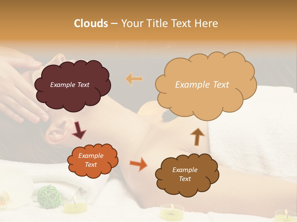 One Massage Body PowerPoint Template