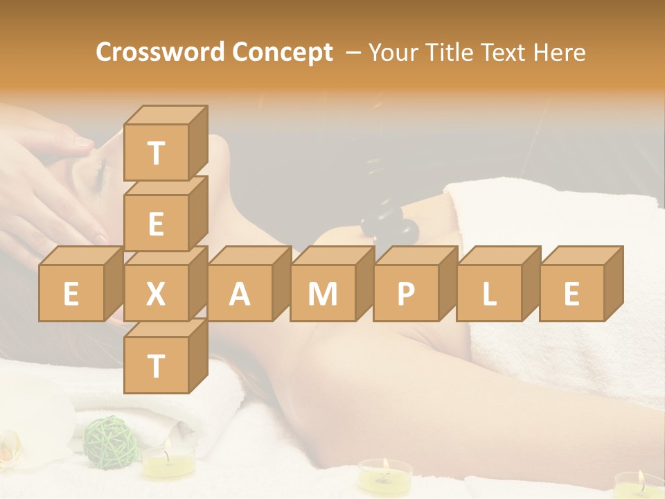 One Massage Body PowerPoint Template