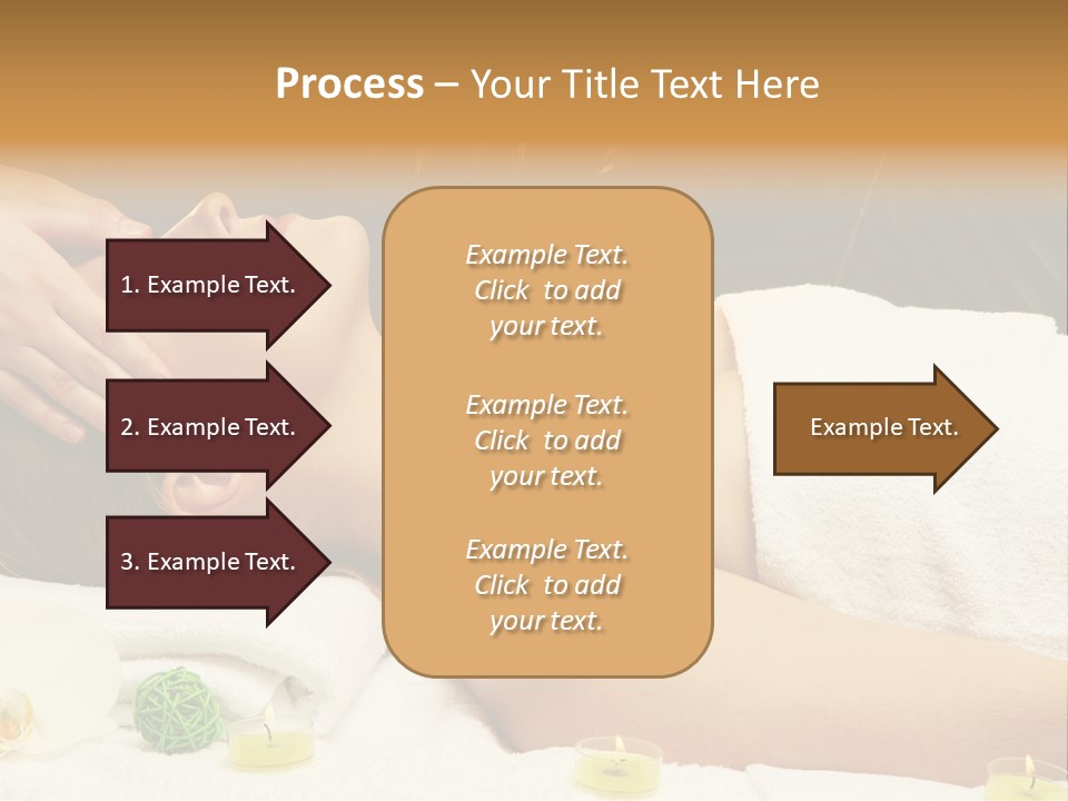One Massage Body PowerPoint Template