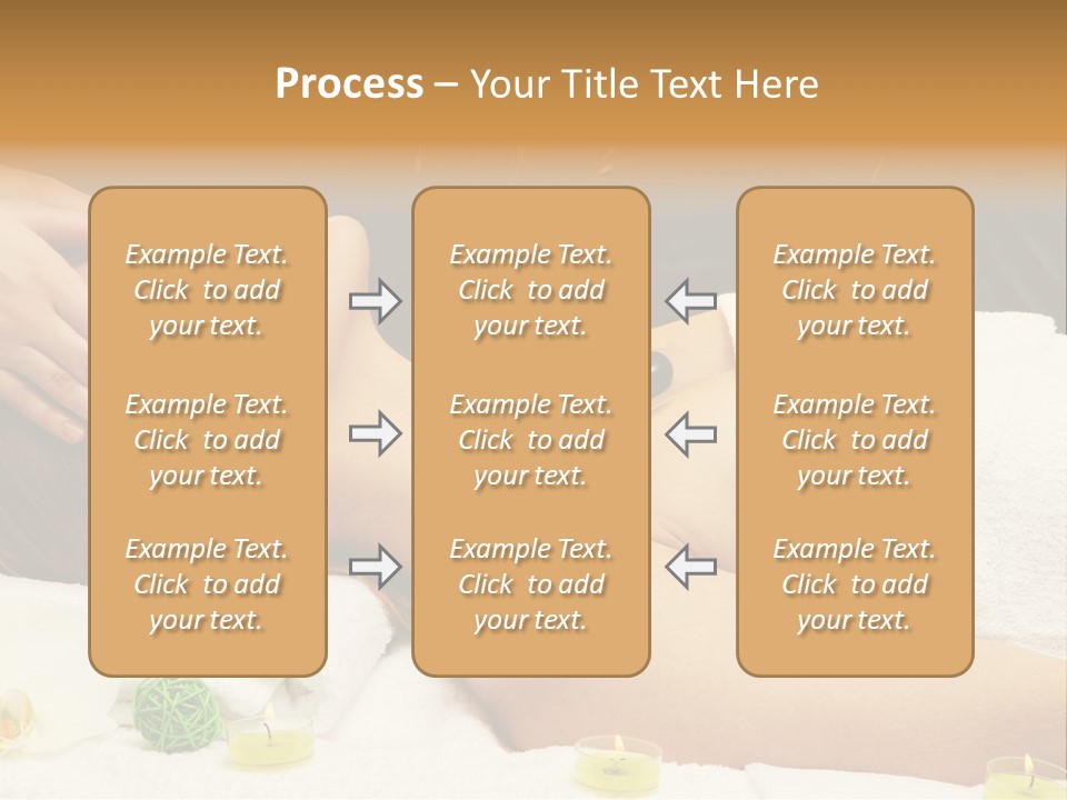 One Massage Body PowerPoint Template