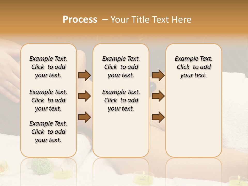 One Massage Body PowerPoint Template