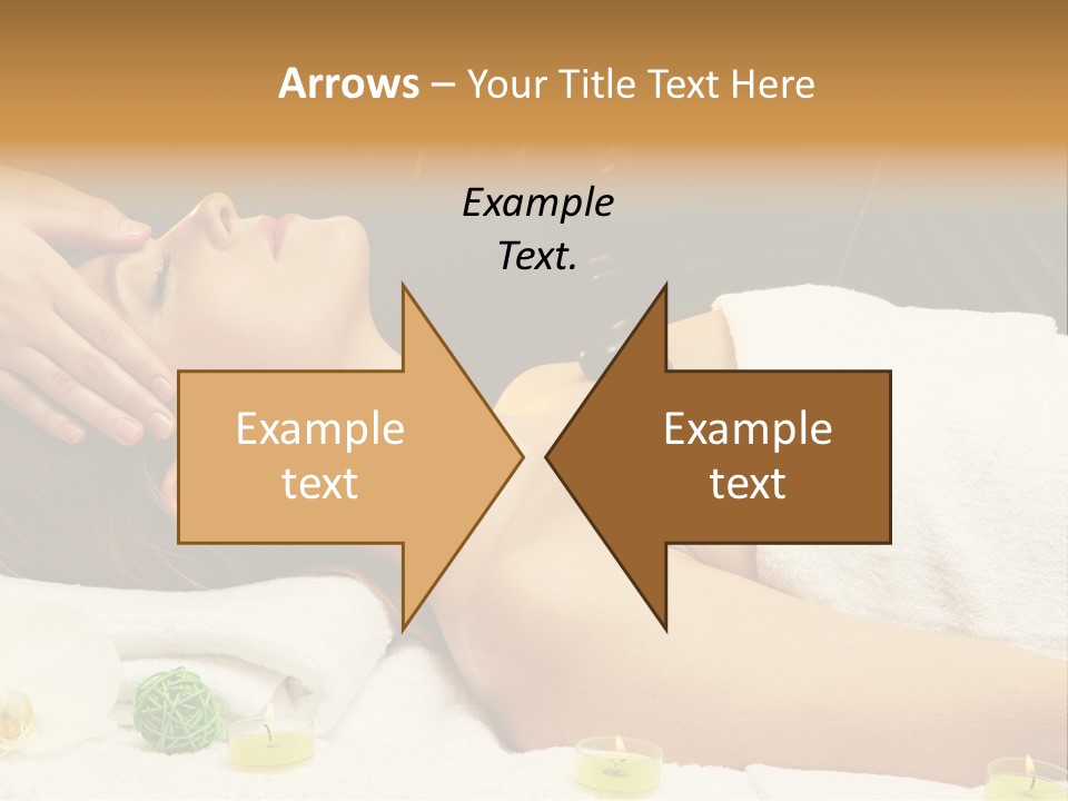 One Massage Body PowerPoint Template