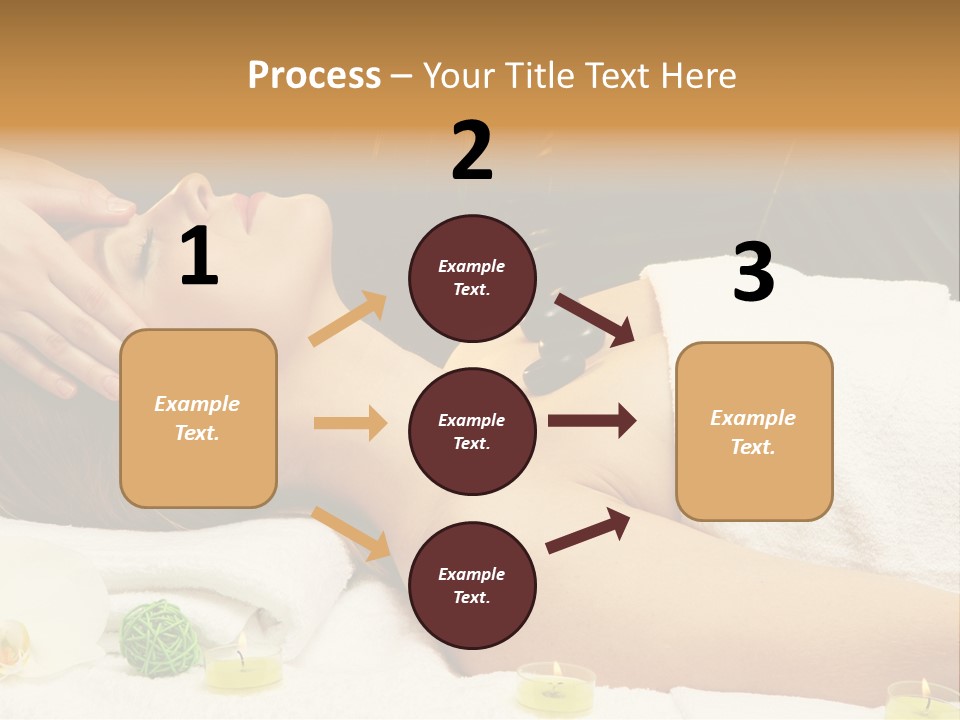 One Massage Body PowerPoint Template