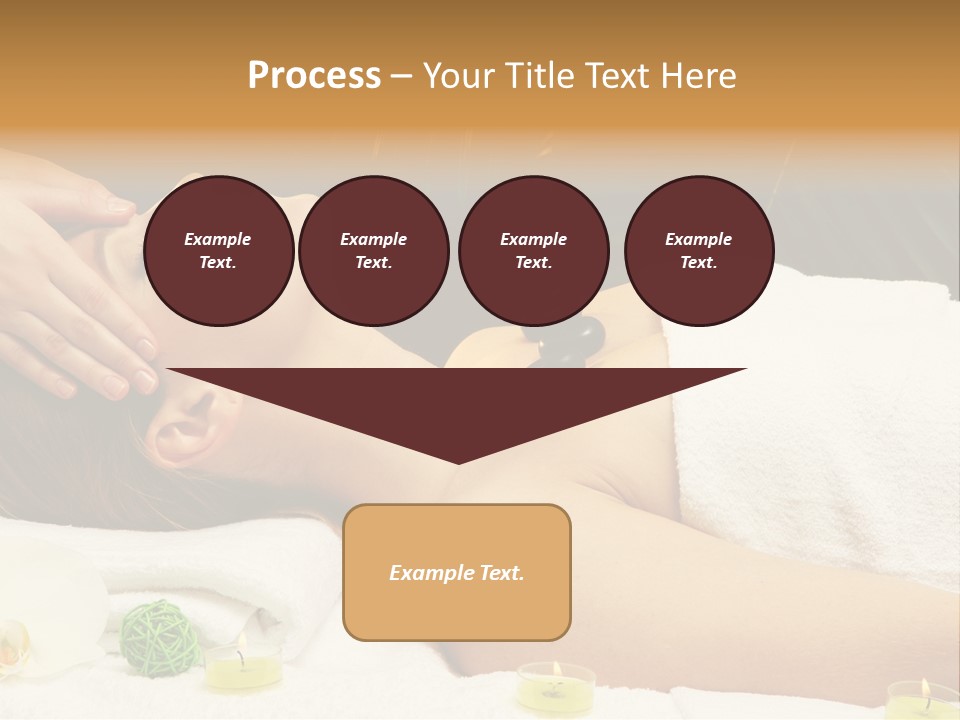 One Massage Body PowerPoint Template