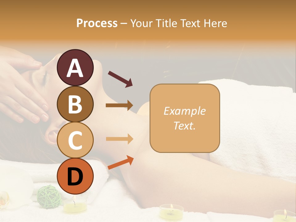 One Massage Body PowerPoint Template