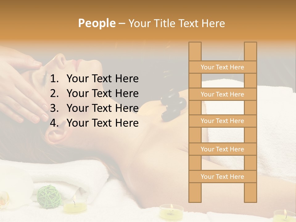 One Massage Body PowerPoint Template