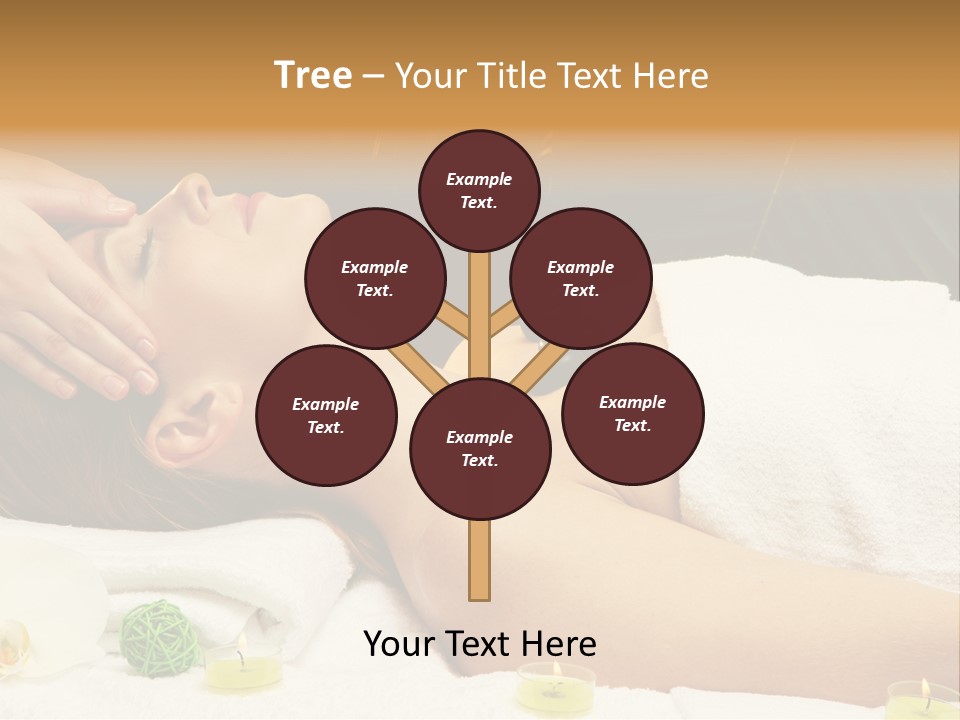 One Massage Body PowerPoint Template