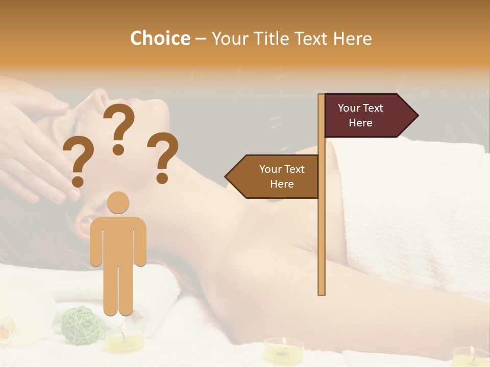 One Massage Body PowerPoint Template