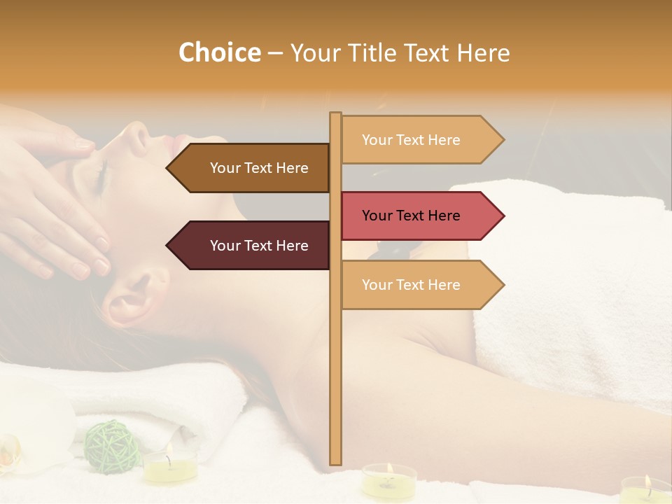 One Massage Body PowerPoint Template
