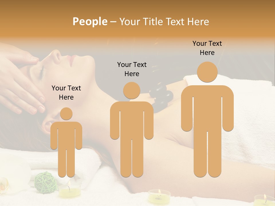One Massage Body PowerPoint Template