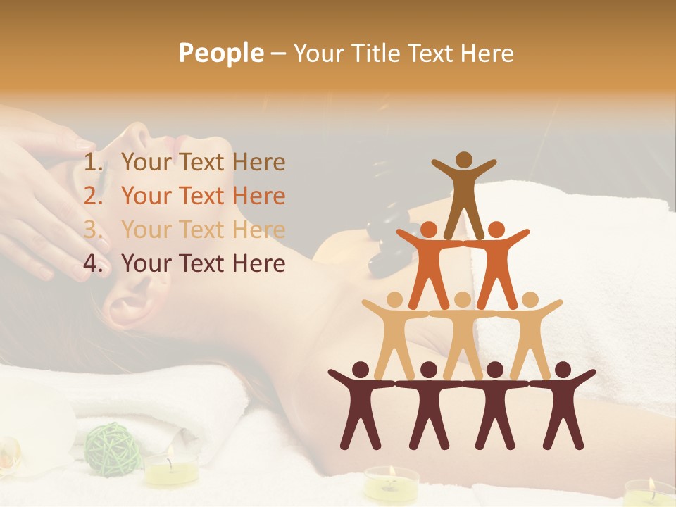 One Massage Body PowerPoint Template