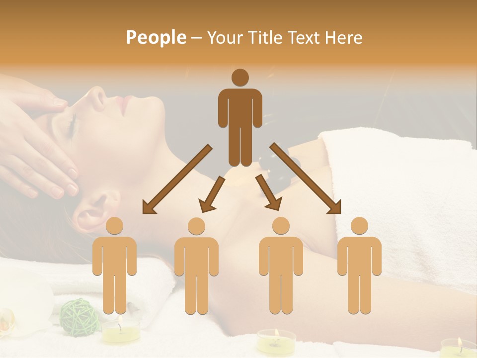 One Massage Body PowerPoint Template