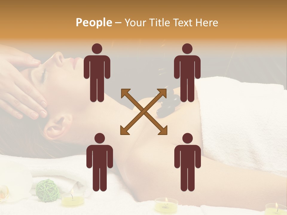 One Massage Body PowerPoint Template
