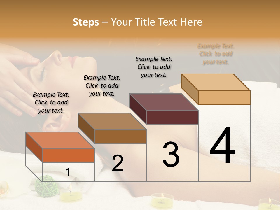One Massage Body PowerPoint Template