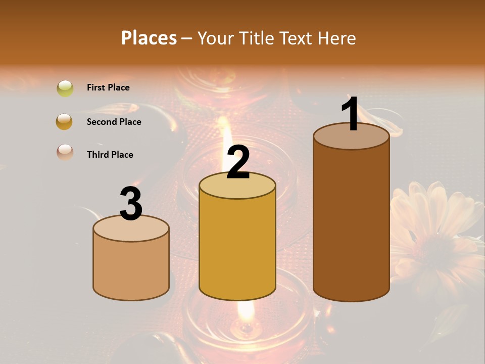 Nature Candles Alternative PowerPoint Template