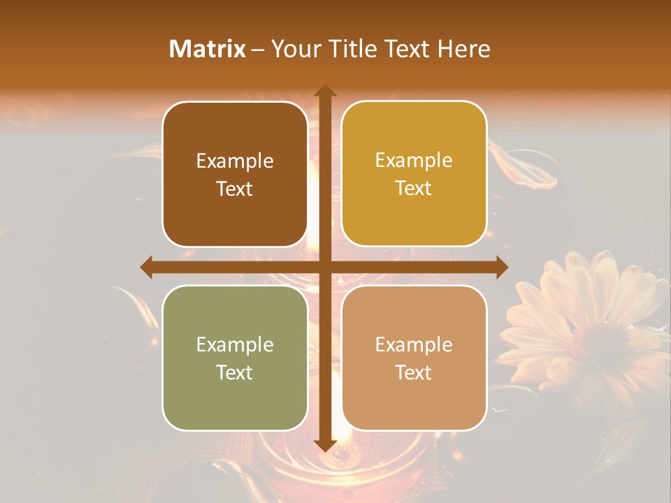 Nature Candles Alternative PowerPoint Template