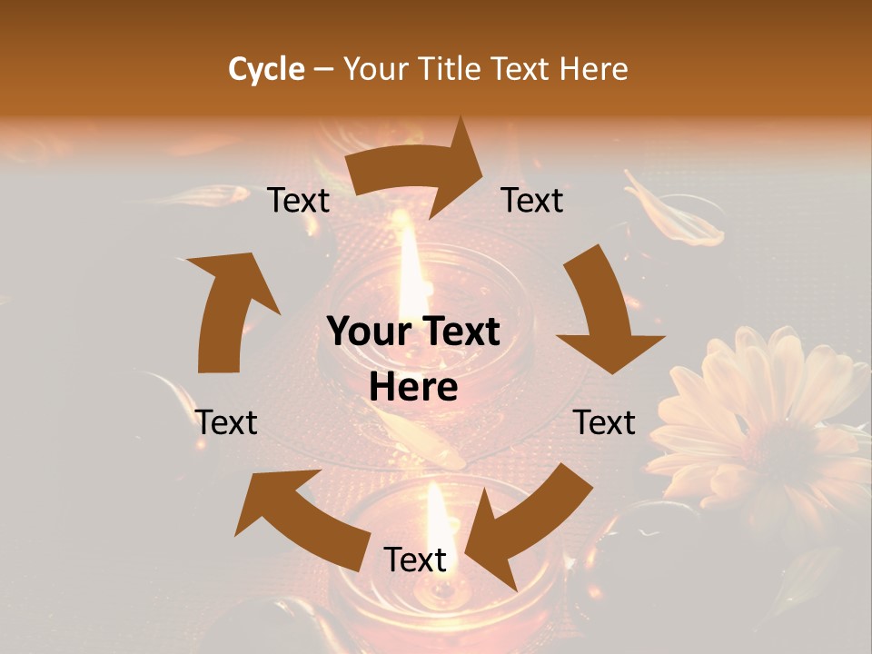 Nature Candles Alternative PowerPoint Template