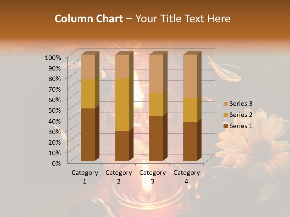 Nature Candles Alternative PowerPoint Template
