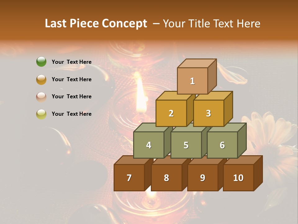Nature Candles Alternative PowerPoint Template