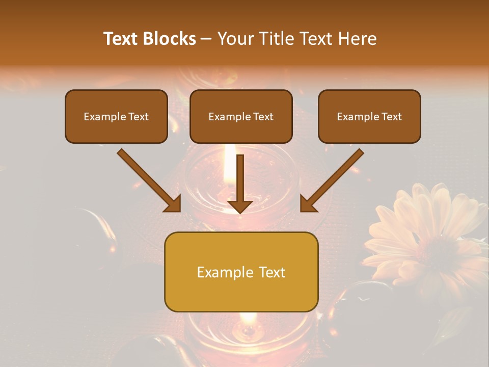 Nature Candles Alternative PowerPoint Template