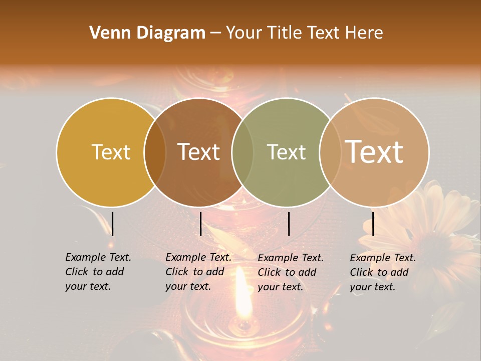 Nature Candles Alternative PowerPoint Template