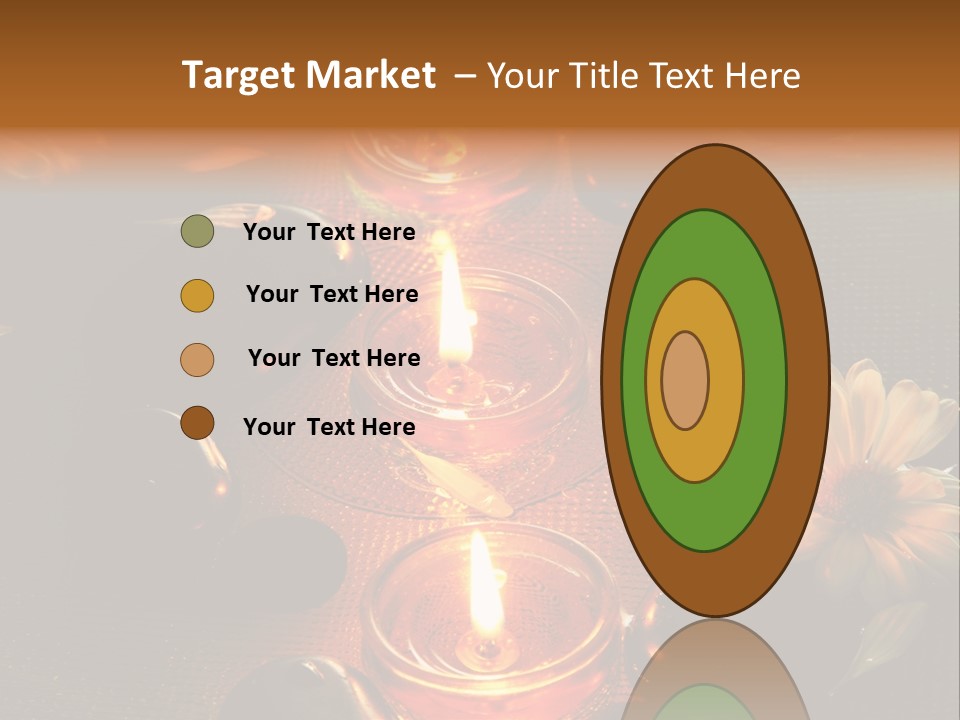 Nature Candles Alternative PowerPoint Template