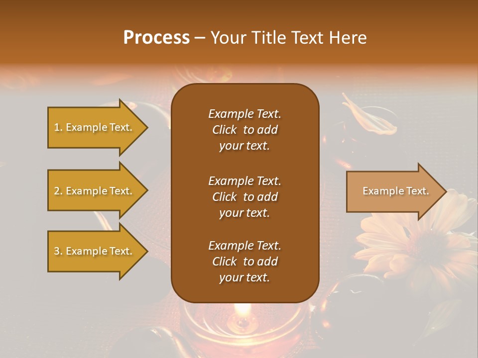 Nature Candles Alternative PowerPoint Template