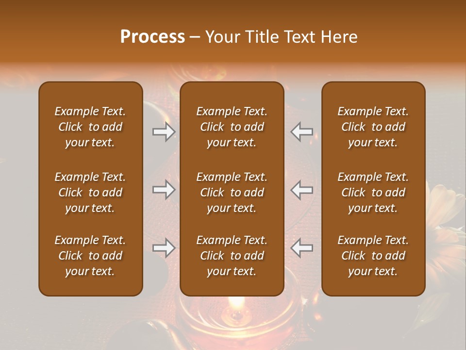 Nature Candles Alternative PowerPoint Template