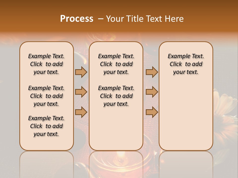 Nature Candles Alternative PowerPoint Template