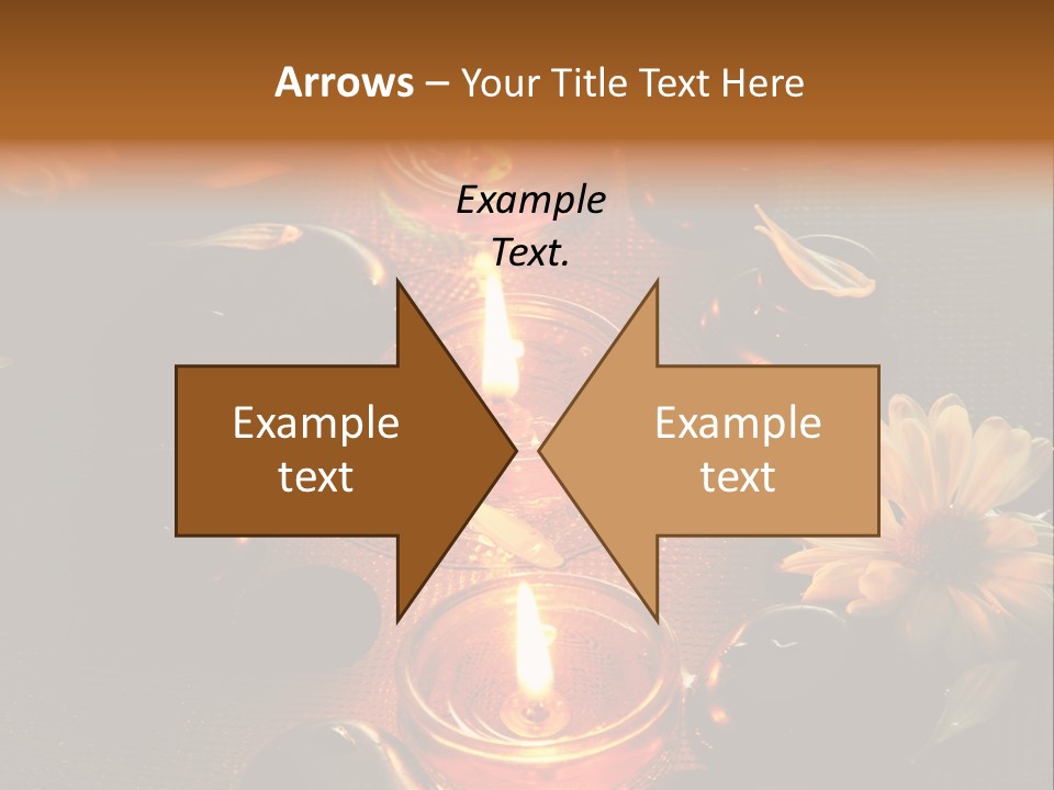 Nature Candles Alternative PowerPoint Template