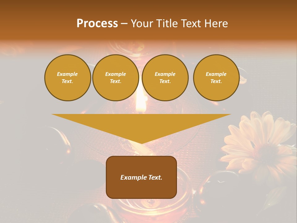 Nature Candles Alternative PowerPoint Template