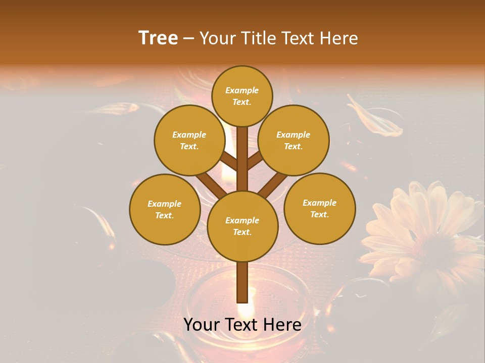Nature Candles Alternative PowerPoint Template