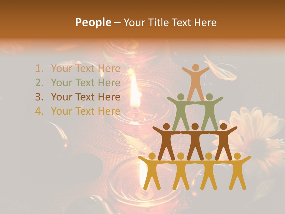 Nature Candles Alternative PowerPoint Template