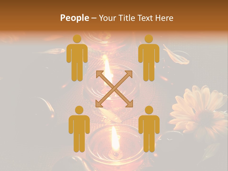 Nature Candles Alternative PowerPoint Template