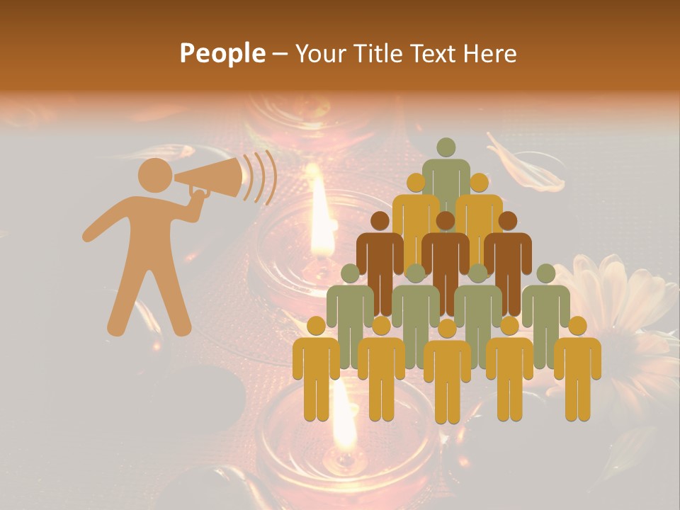 Nature Candles Alternative PowerPoint Template