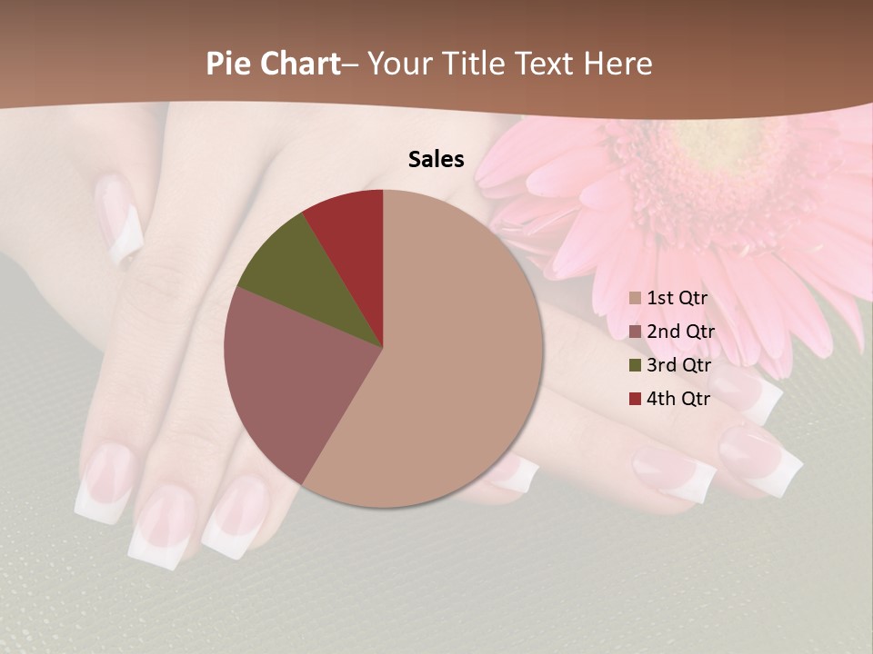 Fresh Delicate Manicure PowerPoint Template