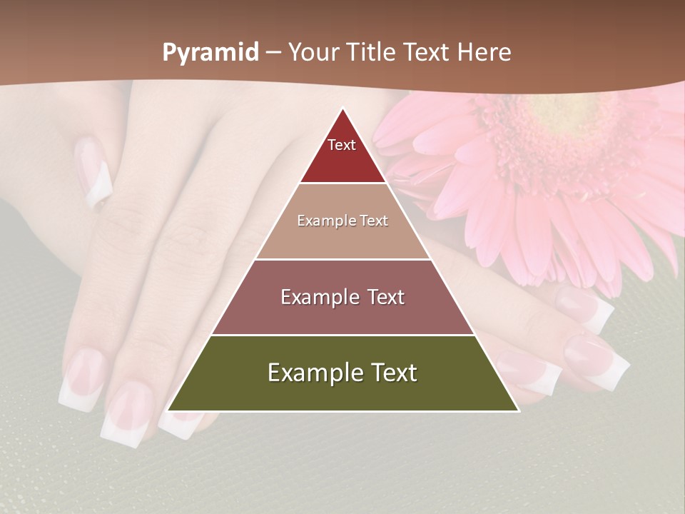 Fresh Delicate Manicure PowerPoint Template