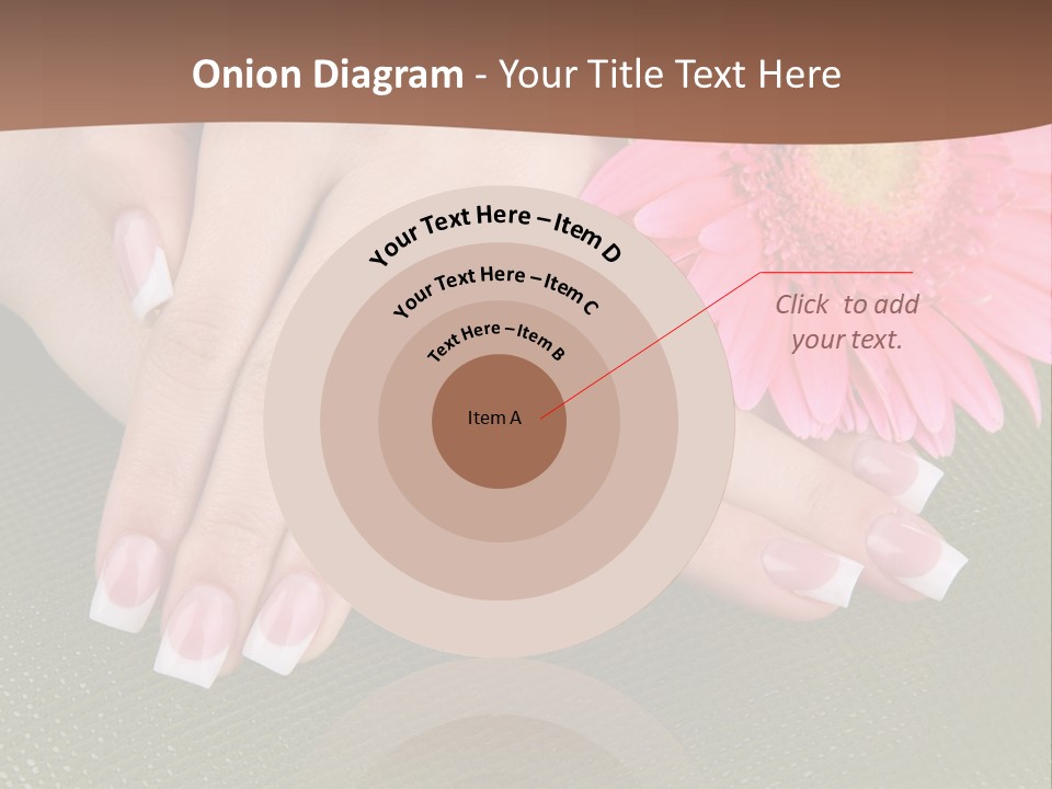 Fresh Delicate Manicure PowerPoint Template