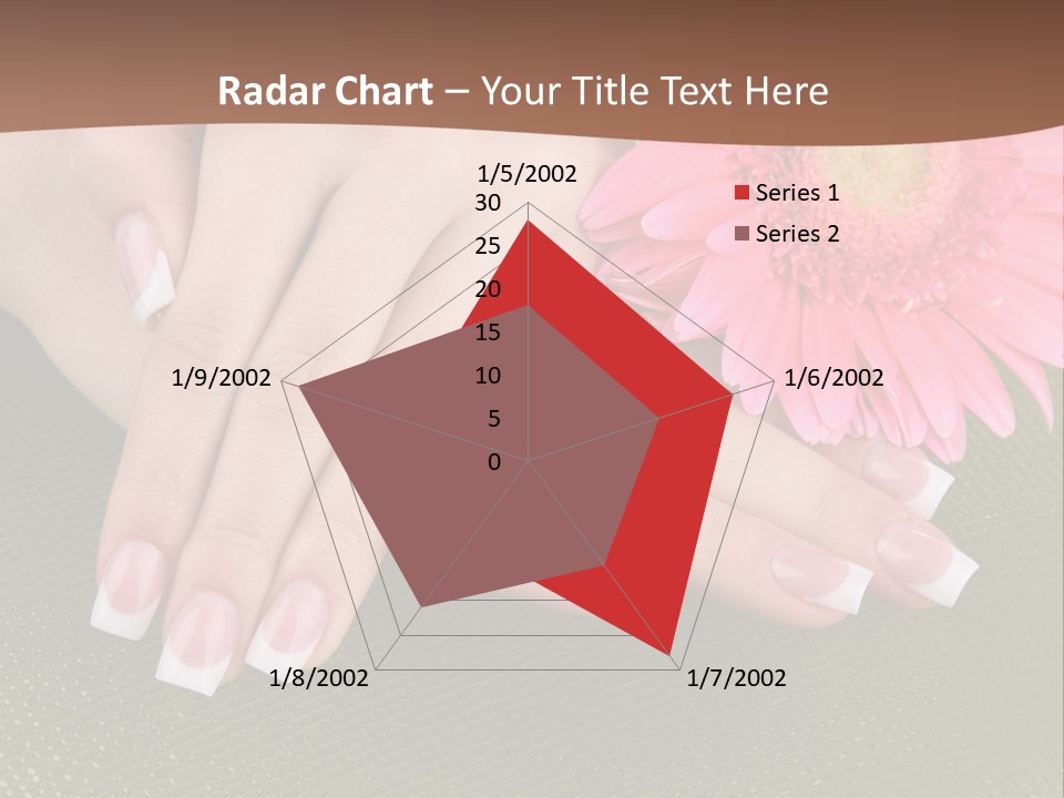Fresh Delicate Manicure PowerPoint Template