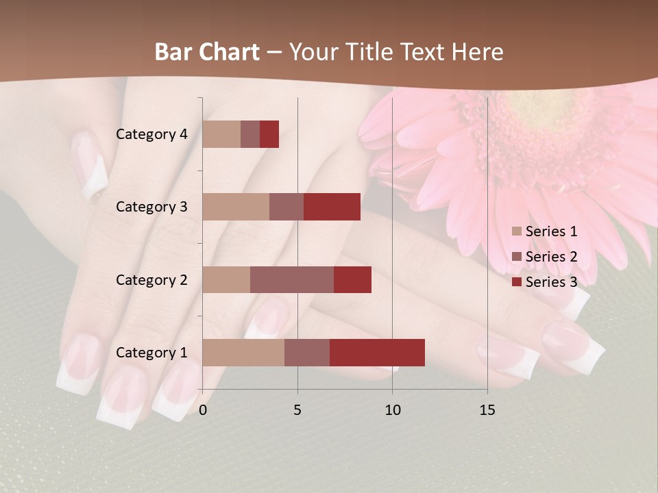 Fresh Delicate Manicure PowerPoint Template