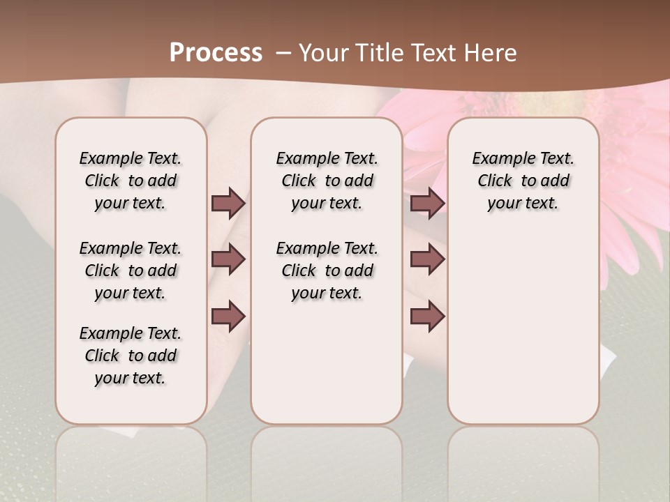 Fresh Delicate Manicure PowerPoint Template