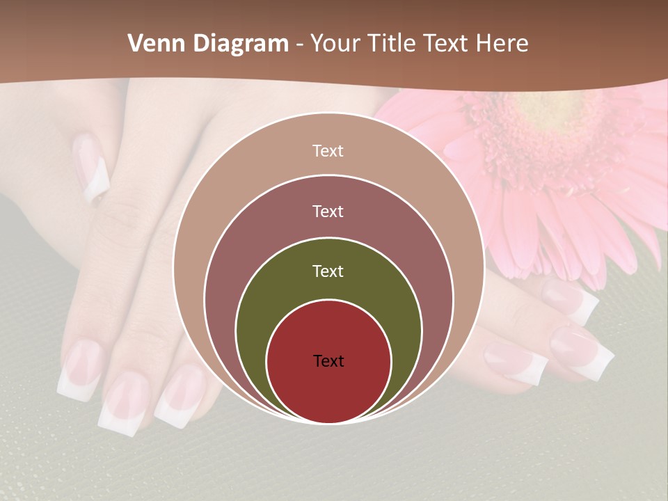 Fresh Delicate Manicure PowerPoint Template