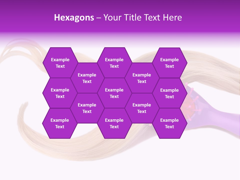 Purple Styling Shot PowerPoint Template