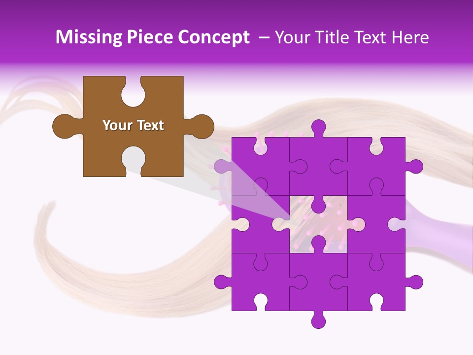 Purple Styling Shot PowerPoint Template