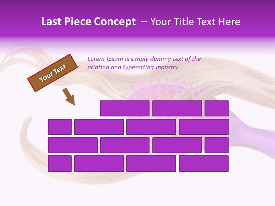 Purple Styling Shot PowerPoint Template