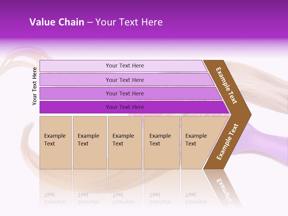 Purple Styling Shot PowerPoint Template