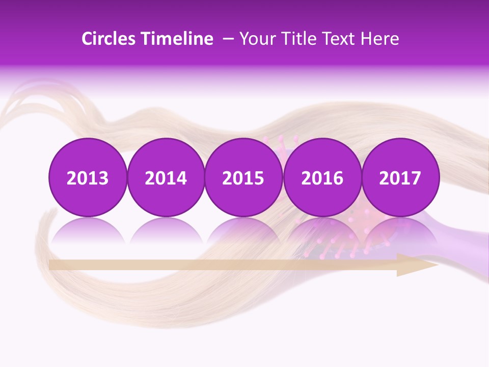 Purple Styling Shot PowerPoint Template