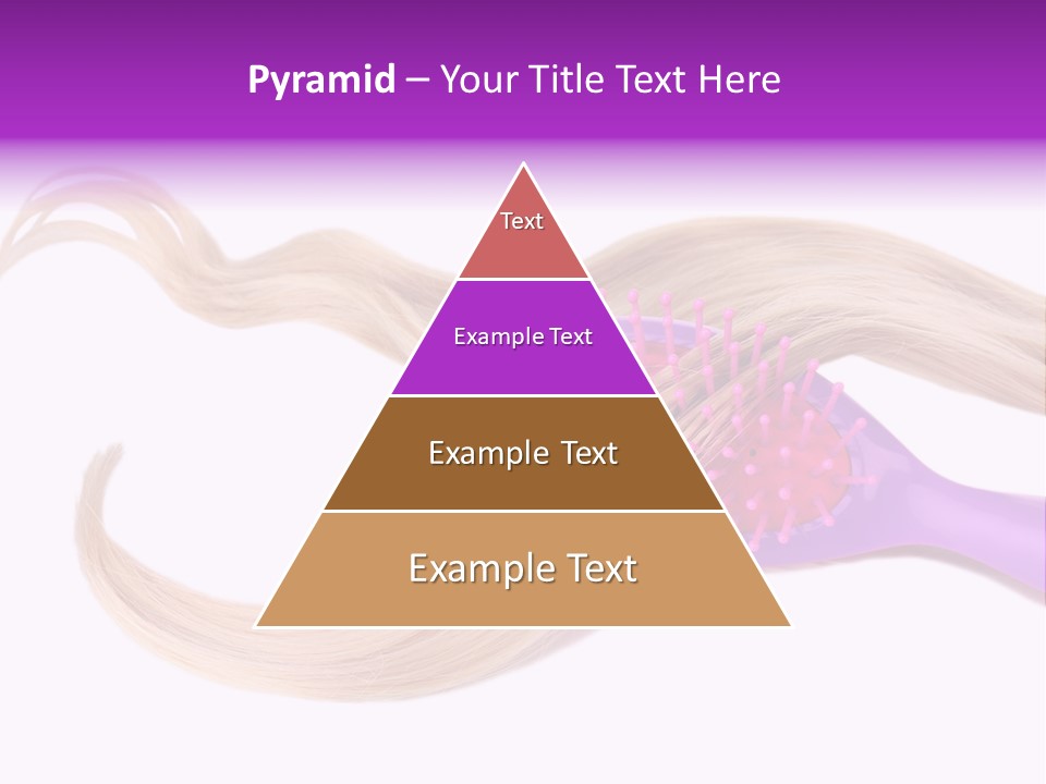 Purple Styling Shot PowerPoint Template