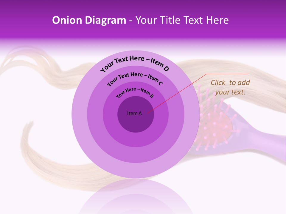 Purple Styling Shot PowerPoint Template