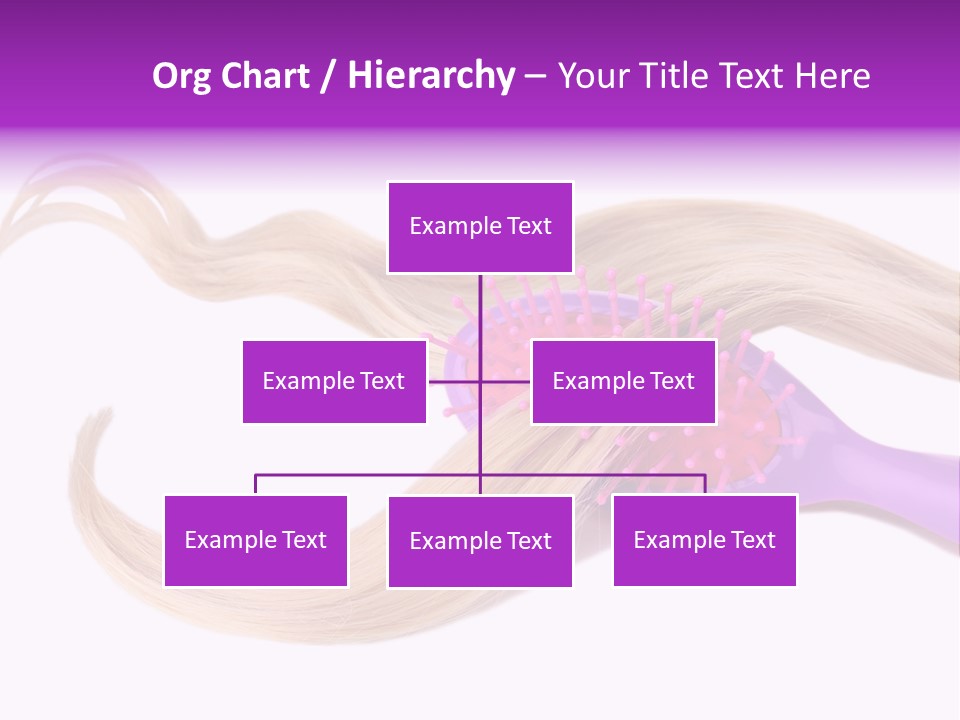 Purple Styling Shot PowerPoint Template